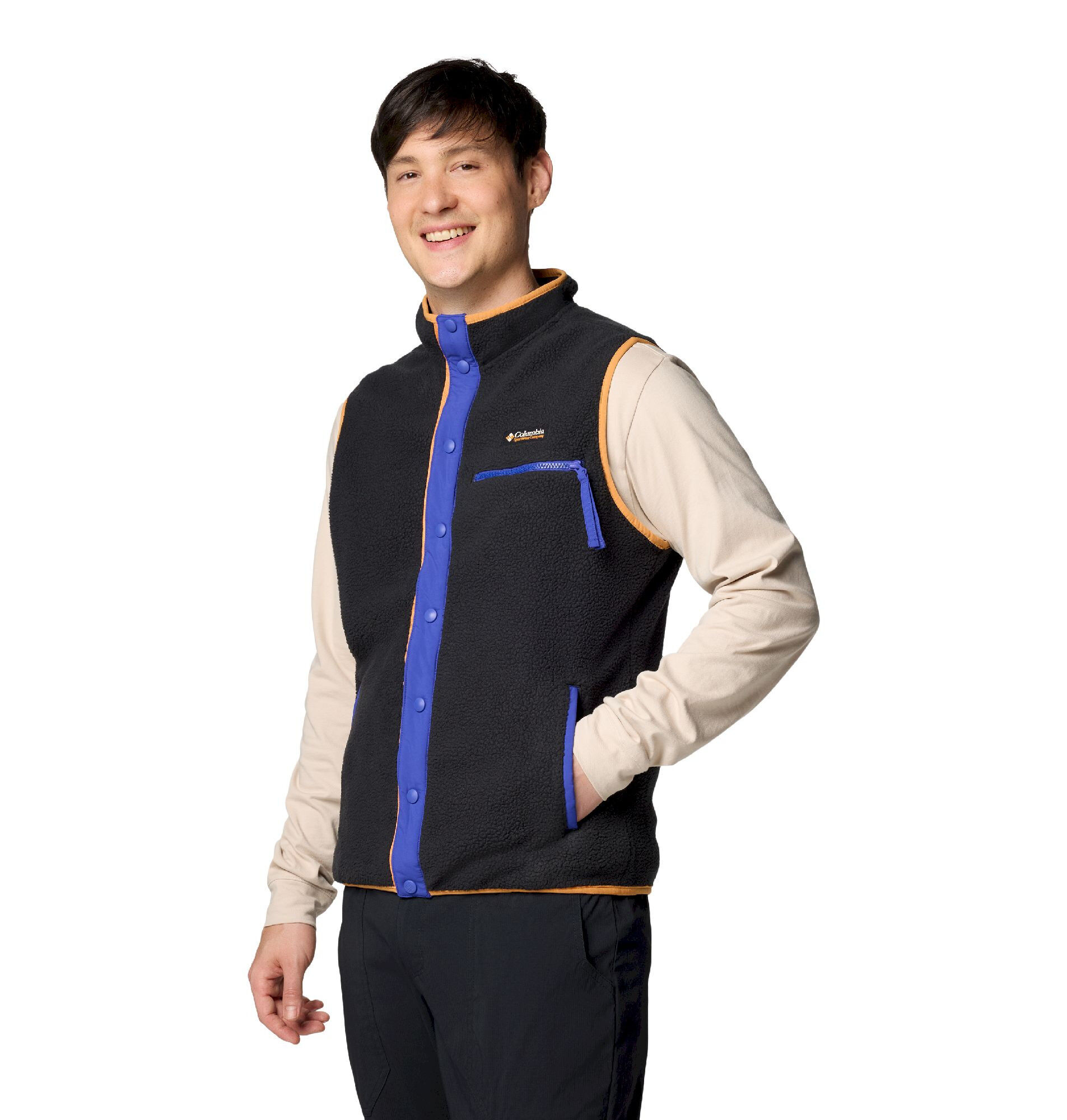 Columbia Helvetia II Vest - Polar męski bez rękawów | Hardloop