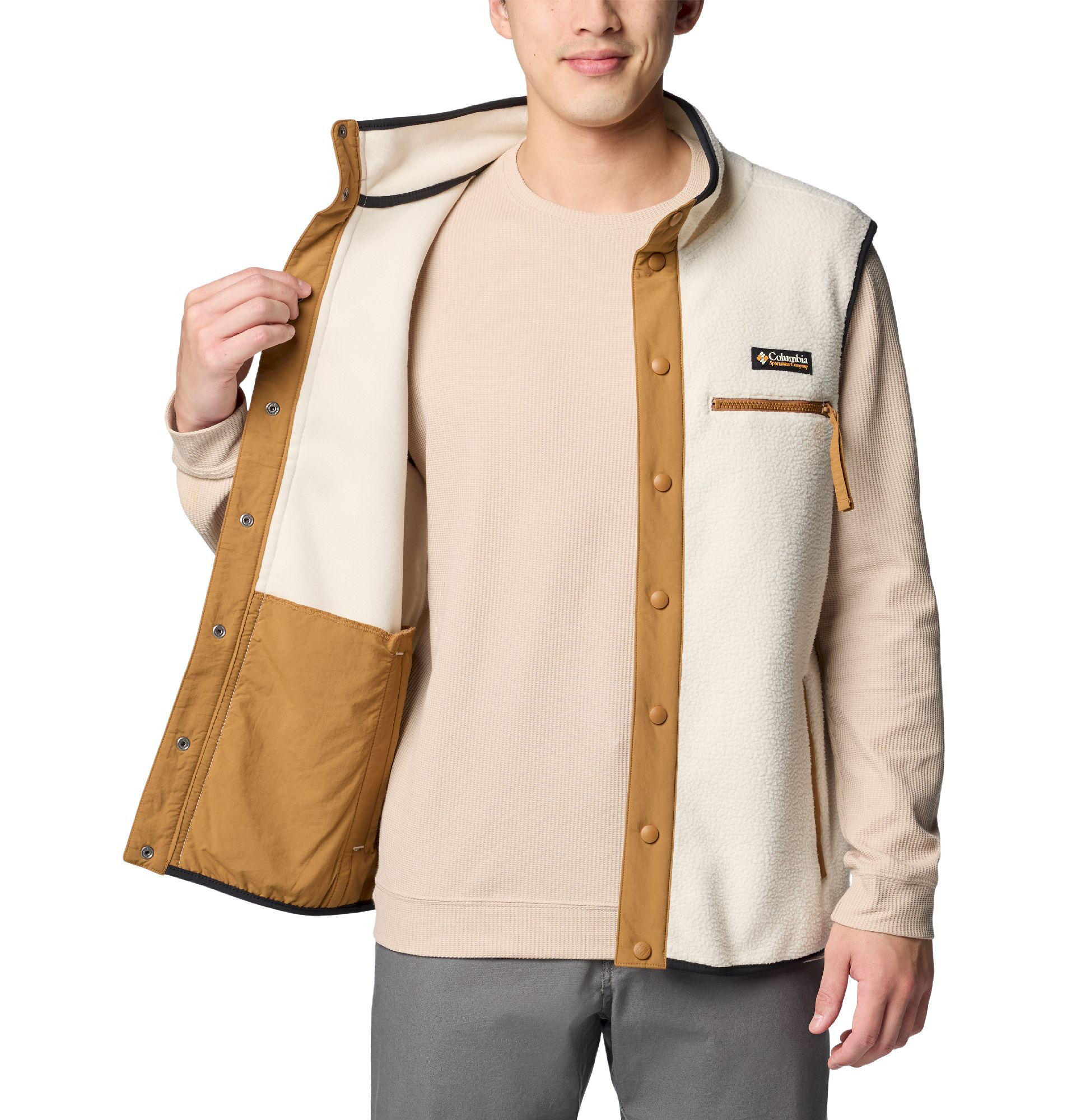 Columbia Helvetia II Vest - Gilet in pile - Uomo | Hardloop