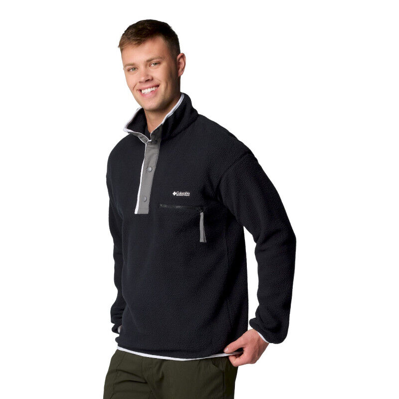 Columbia Helvetia II Half Snap Fleece - Giacca in pile - Uomo | Hardloop