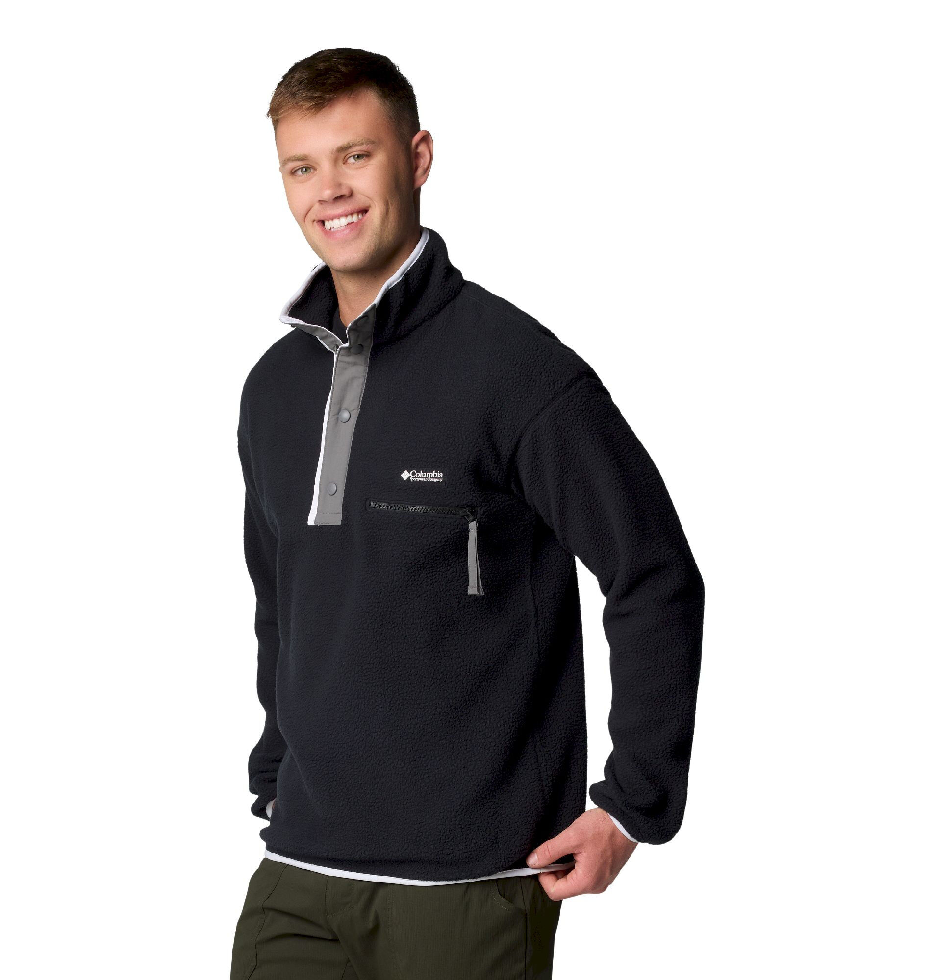 Columbia Helvetia II Half Snap Fleece - Fleecevest - Heren | Hardloop