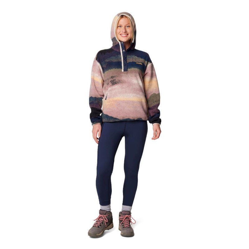 Columbia Collegiate Darling Days Pull à Capuche Pour Femme, LSU - Craie