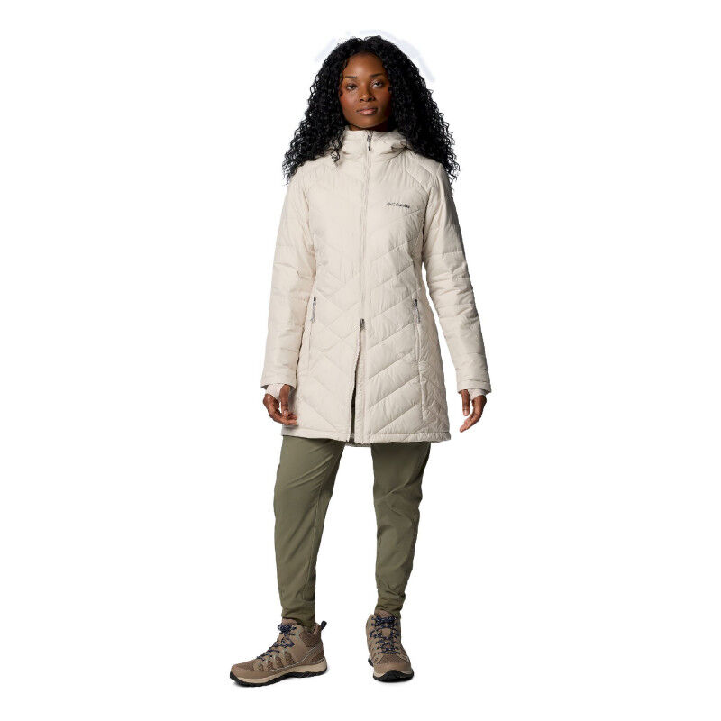 Columbia Heavenly Long Hooded Jacket - Dámská péřova | Hardloop