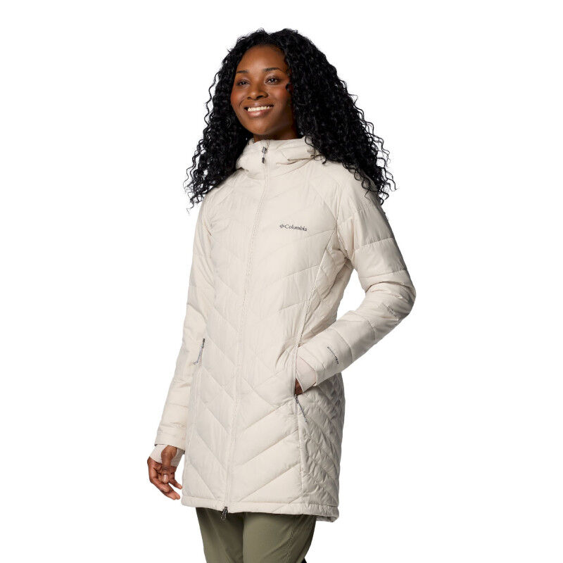 Columbia Heavenly Long Hooded Jacket - Dámská péřova | Hardloop