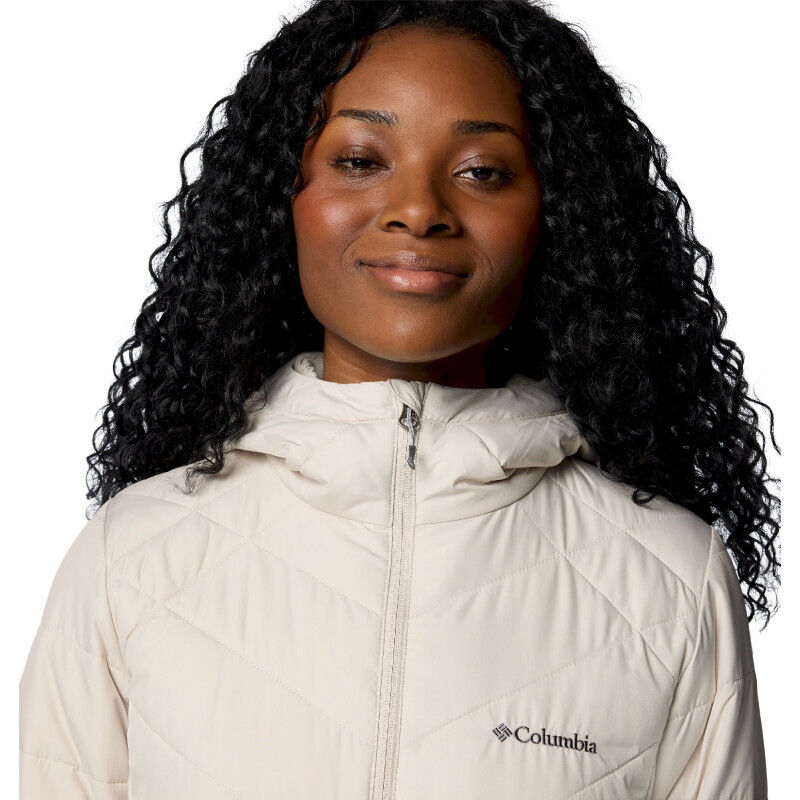 Columbia Heavenly Long Hooded Jacket - Dámská péřova | Hardloop
