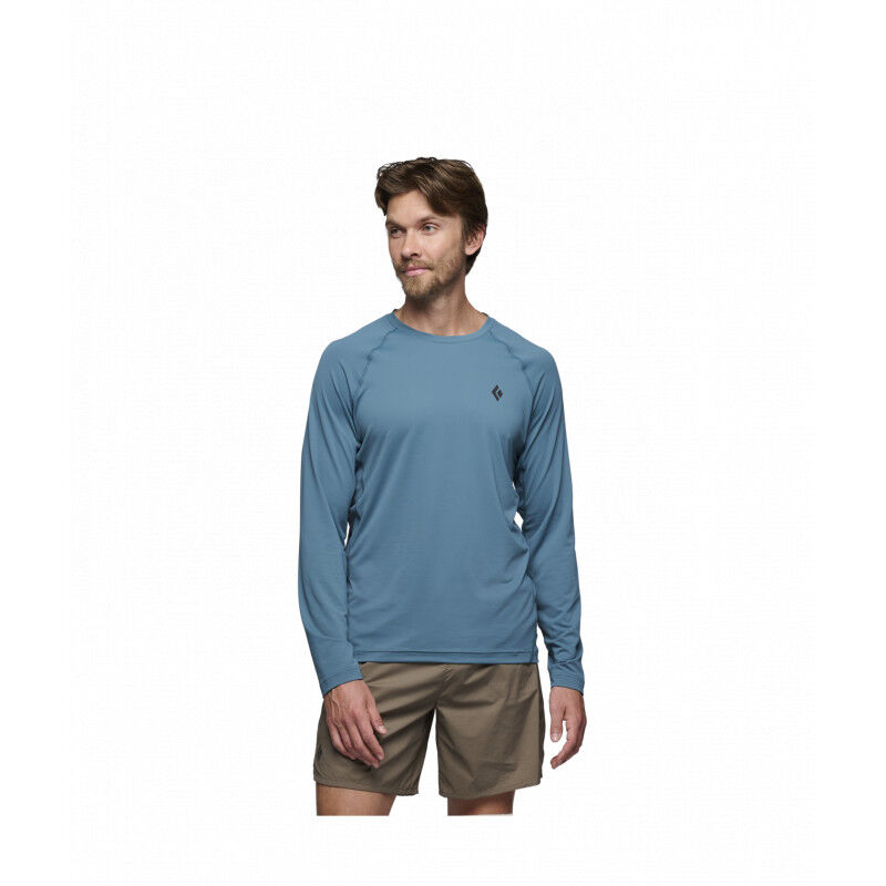 Black Diamond LS Alpenglow Crew - UV Shirts - Heren | Hardloop