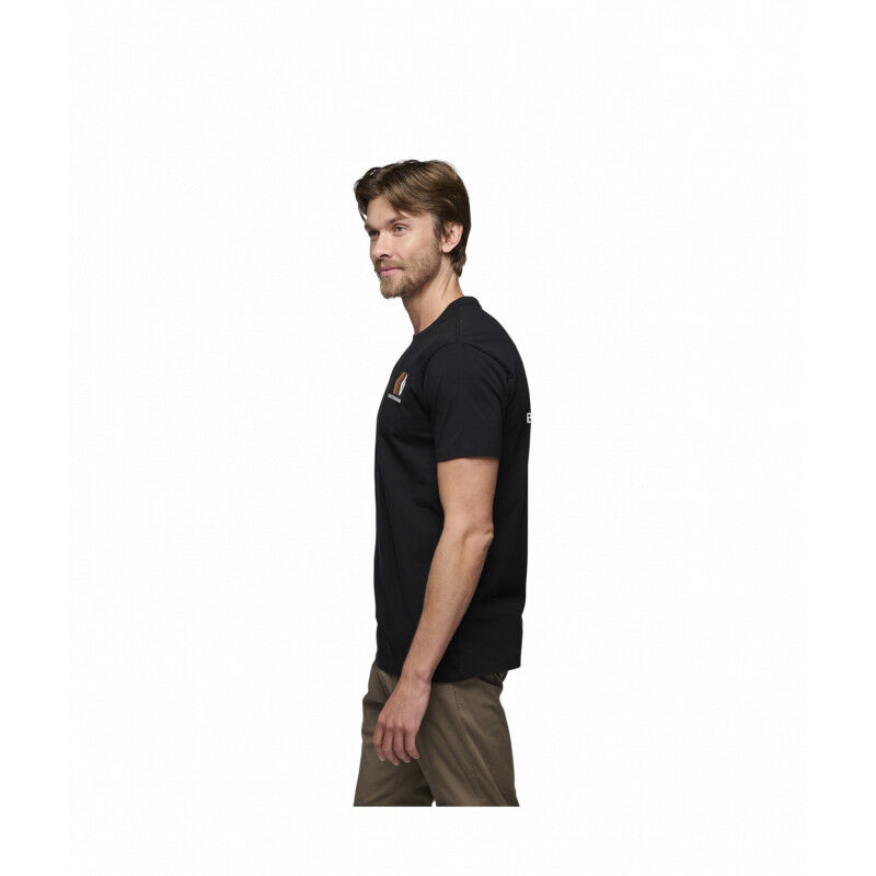 Black Diamond Faded SS Tee - T-shirt - Herr | Hardloop