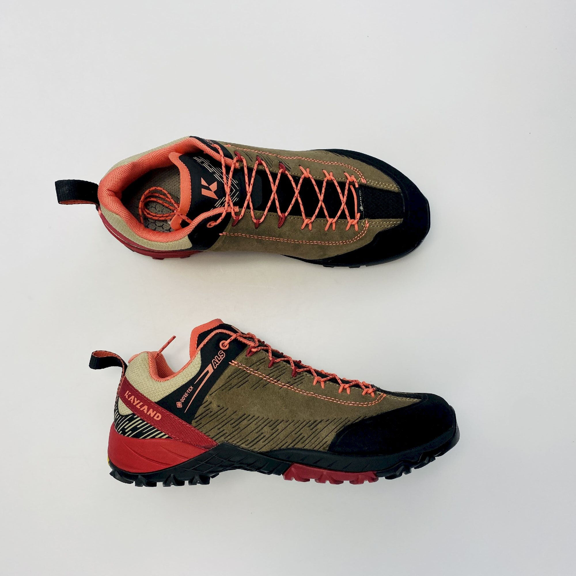 Kayland Revolt W's GTX - Tweedehands Wandelschoenen - Dames - Bruin - 38 | Hardloop