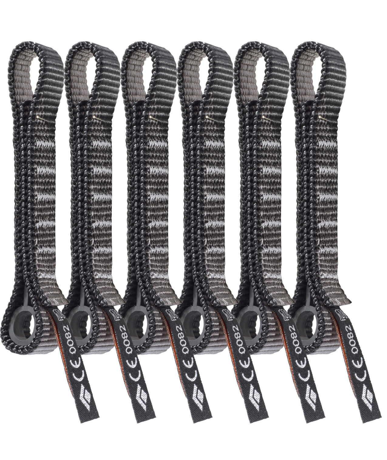 Black Diamond Standard Dogbone 6-Pack - Cinghie a strappo rapido | Hardloop