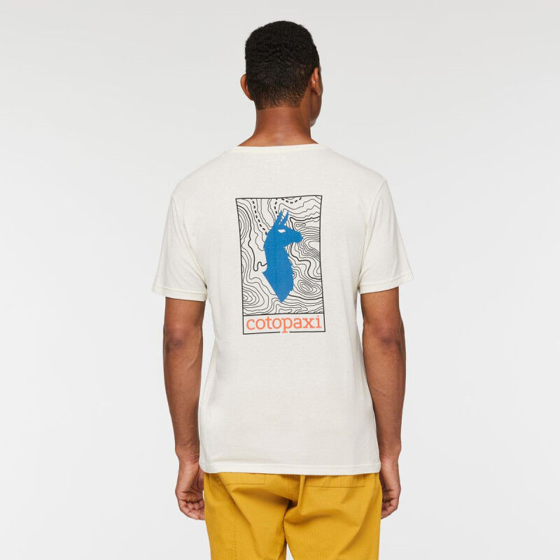 Llama Map Organic T-Shirt - T-shirt homem
