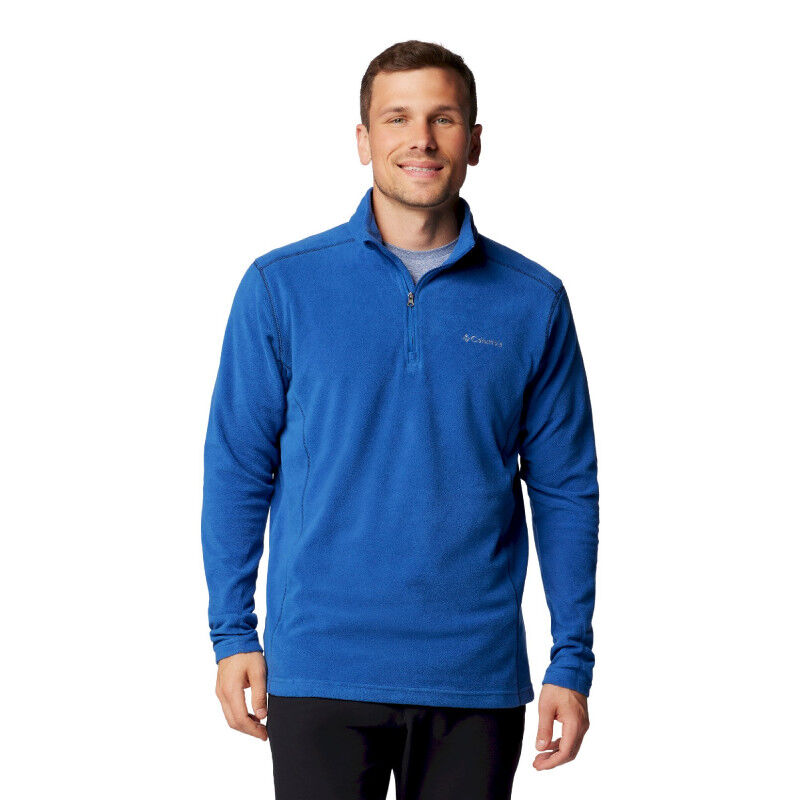 Columbia Klamath Range 2 Half Zip – Felpa In Pile Uomo, Colletto Regolabile, Mezza Cerniera, Caldo E Comodo