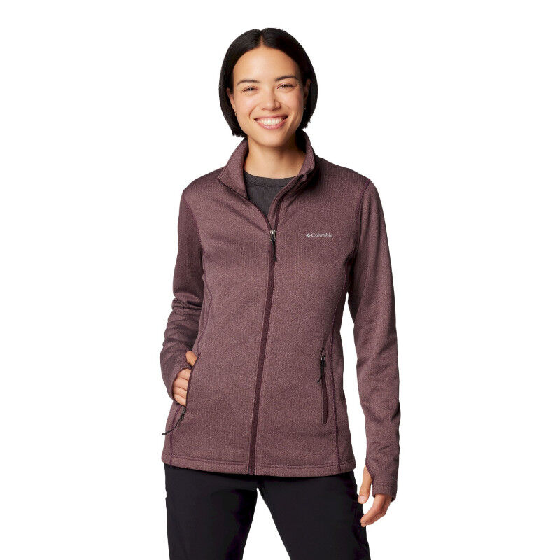 Park View Grid Fleece Full Zip - Polaire femme