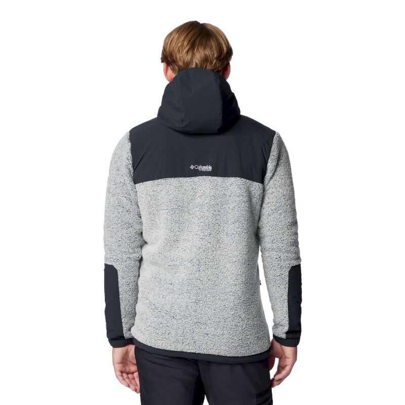 Polaire Demi-zip Homme Imprimé Rugged Ridge III Beige et bleu COLUMBIA
