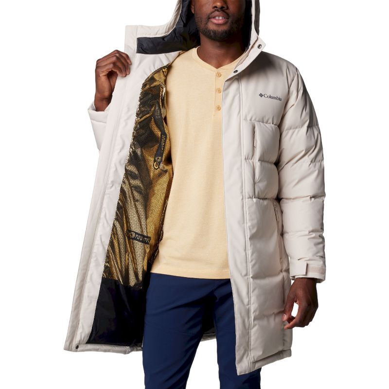 men's toyama pass ™ hooded down long waterproof parka