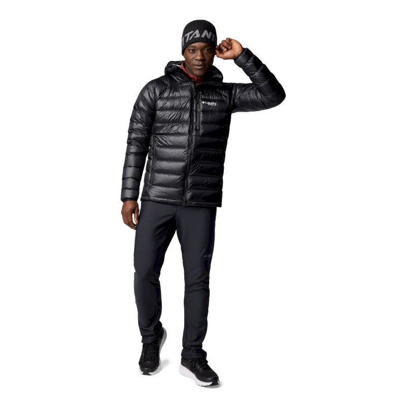 Columbia Arctic Crest Down Hooded Jacket - Dunjakke - Herrer | Hardloop
