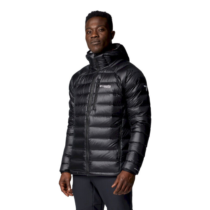 Columbia Arctic Crest Down Hooded Jacket - Untuvatakki - Miehet | Hardloop