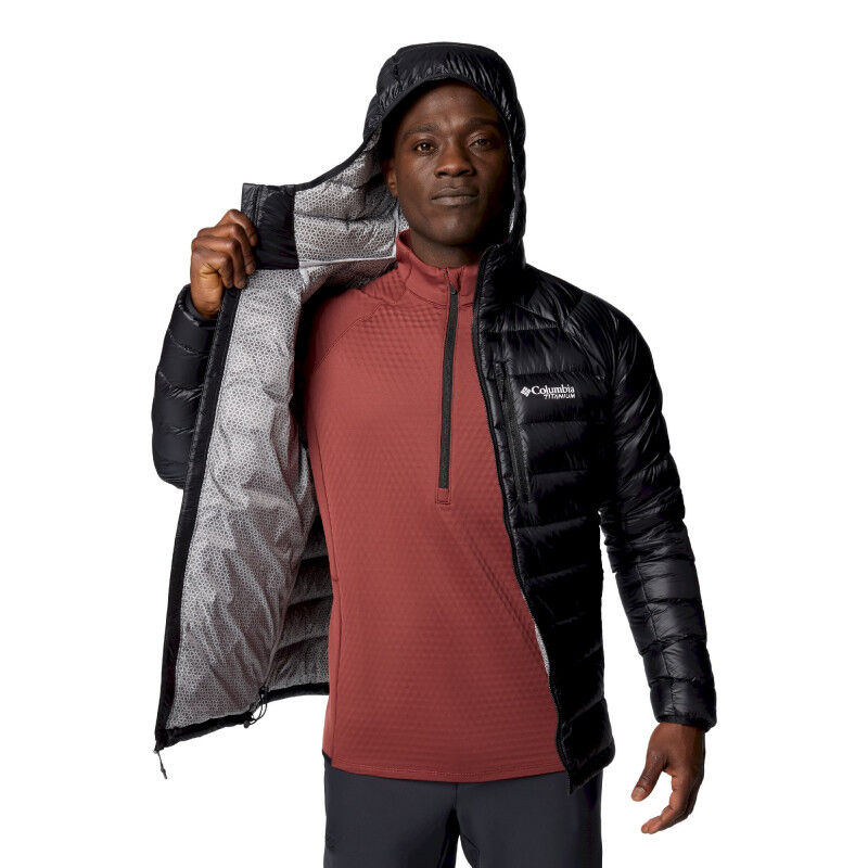 Columbia Arctic Crest Down Hooded Jacket - Kurtka puchowa meski | Hardloop