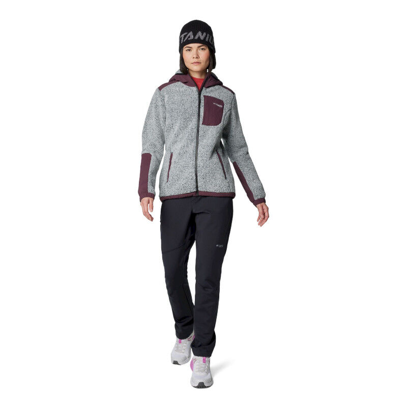 Columbia Arctic Crest Sherpa Full Zip - Fleecetröjor - Dam | Hardloop