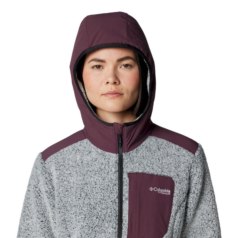 Columbia Arctic Crest Sherpa Full Zip - Dámská fleesová mikina | Hardloop