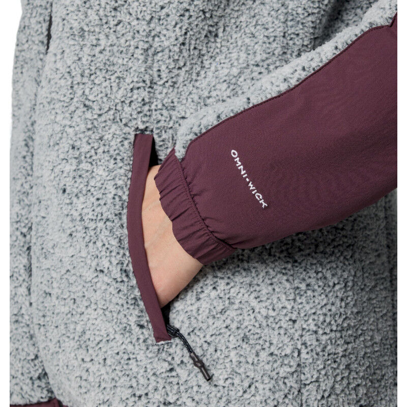 Columbia Arctic Crest Sherpa Full Zip - Fleecetröjor - Dam | Hardloop
