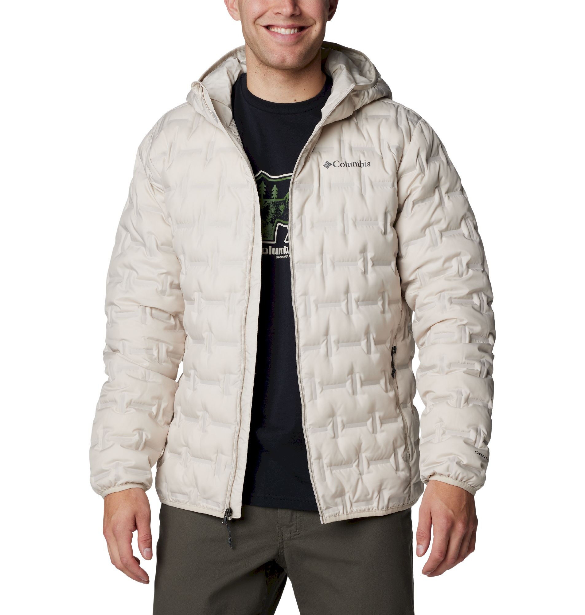 Columbia Delta Ridge II Down Hooded Jacket - Kurtka puchowa meski | Hardloop