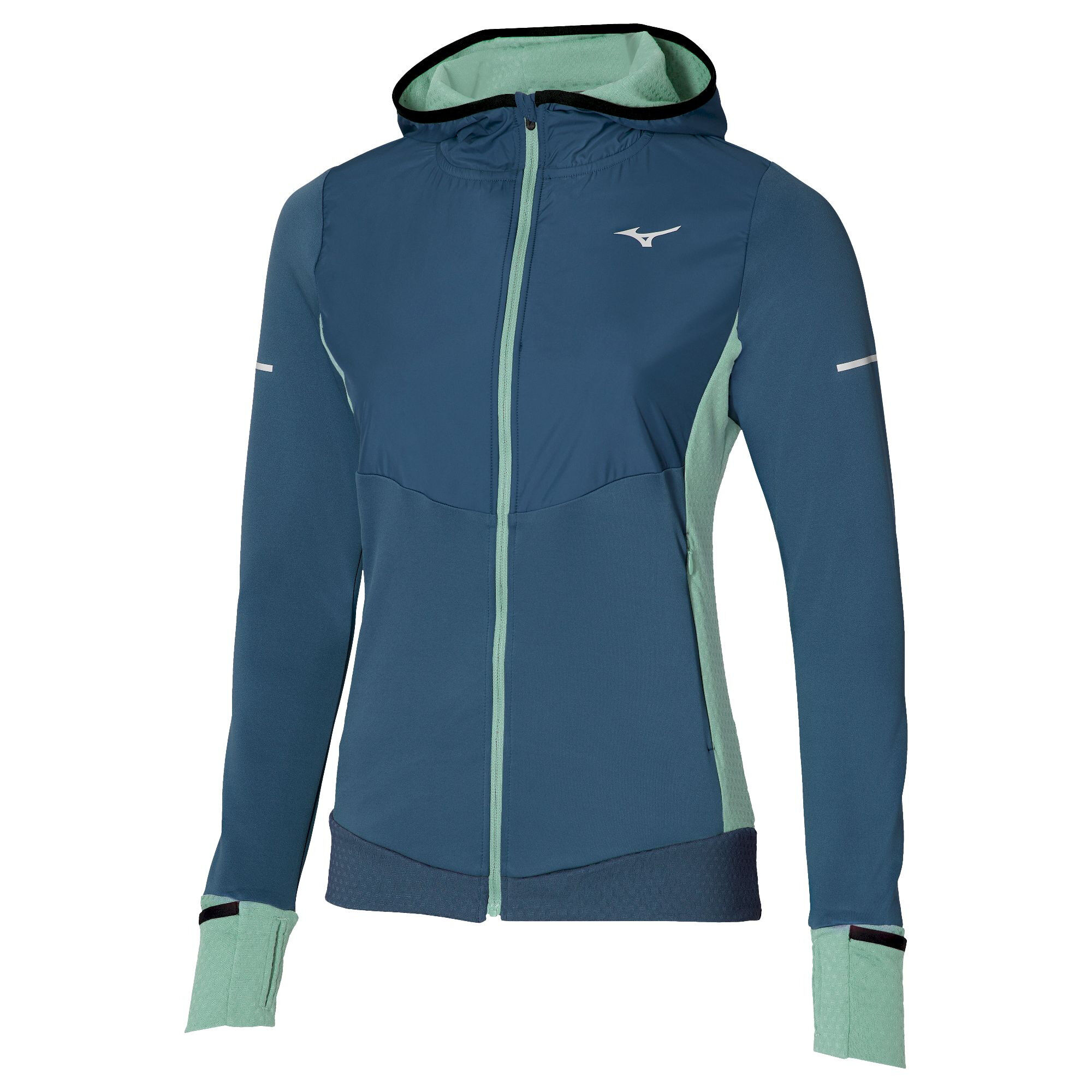 Mizuno Warmalite Hybrid FZ - Laufjacke - Damen | Hardloop