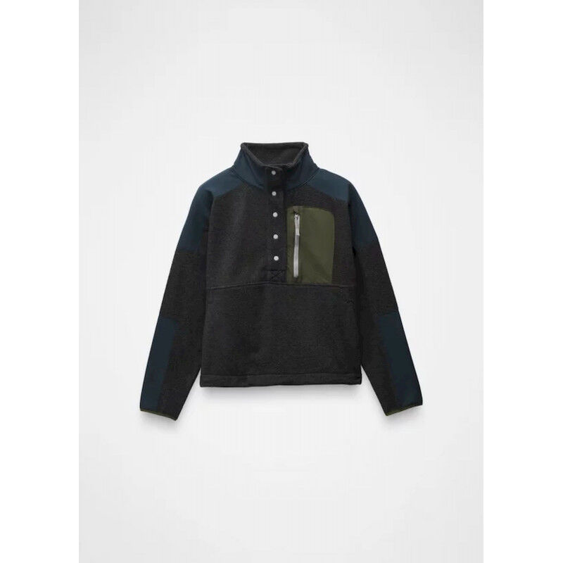 Peak Snap Up Fleece - Polar mulher