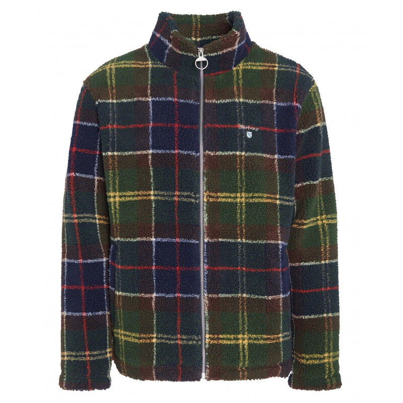 Barbour Tartan Fleece Zip Through - Chemise homme | Hardloop