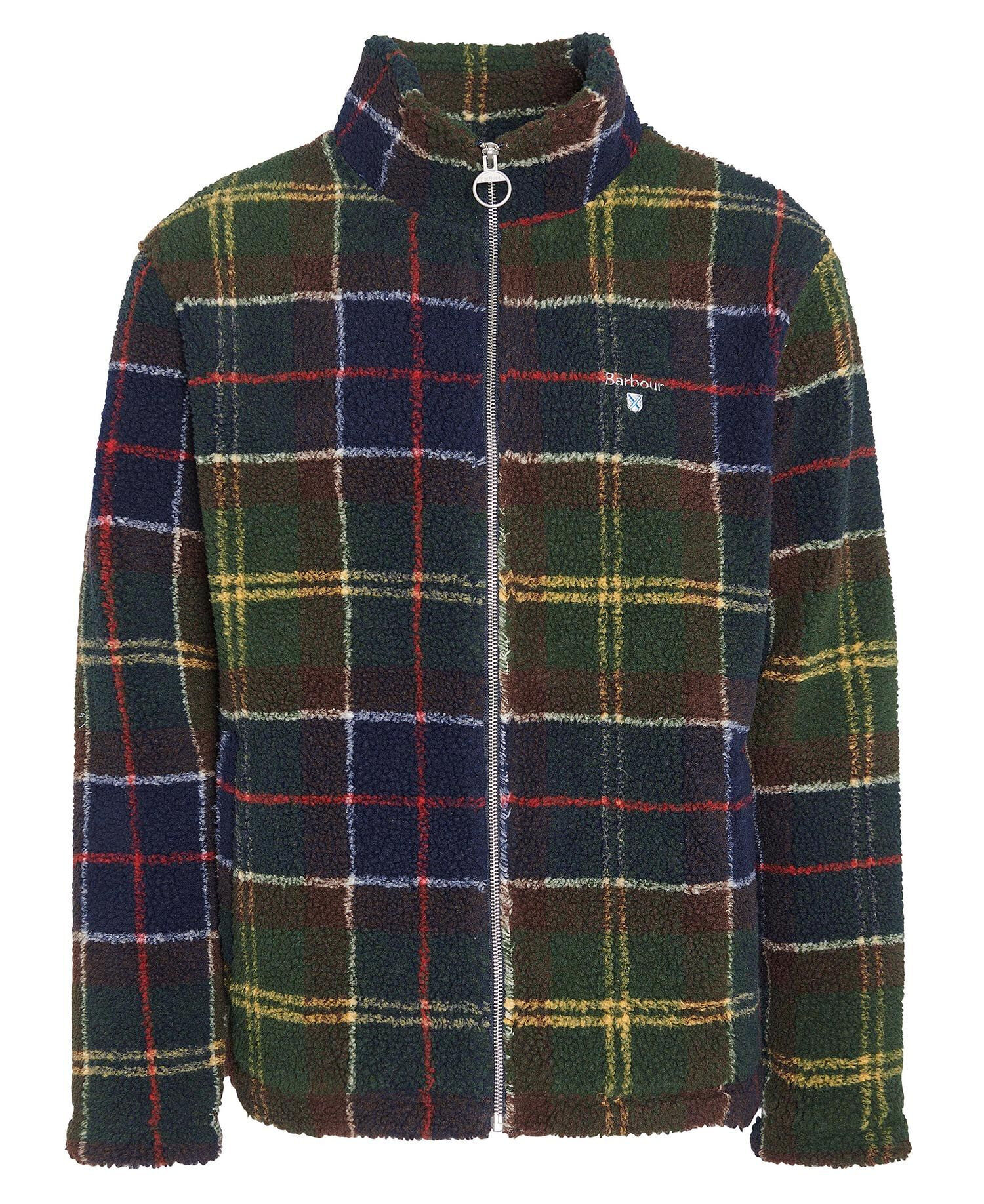 Barbour Tartan Fleece Zip Through - Koszula meski | Hardloop