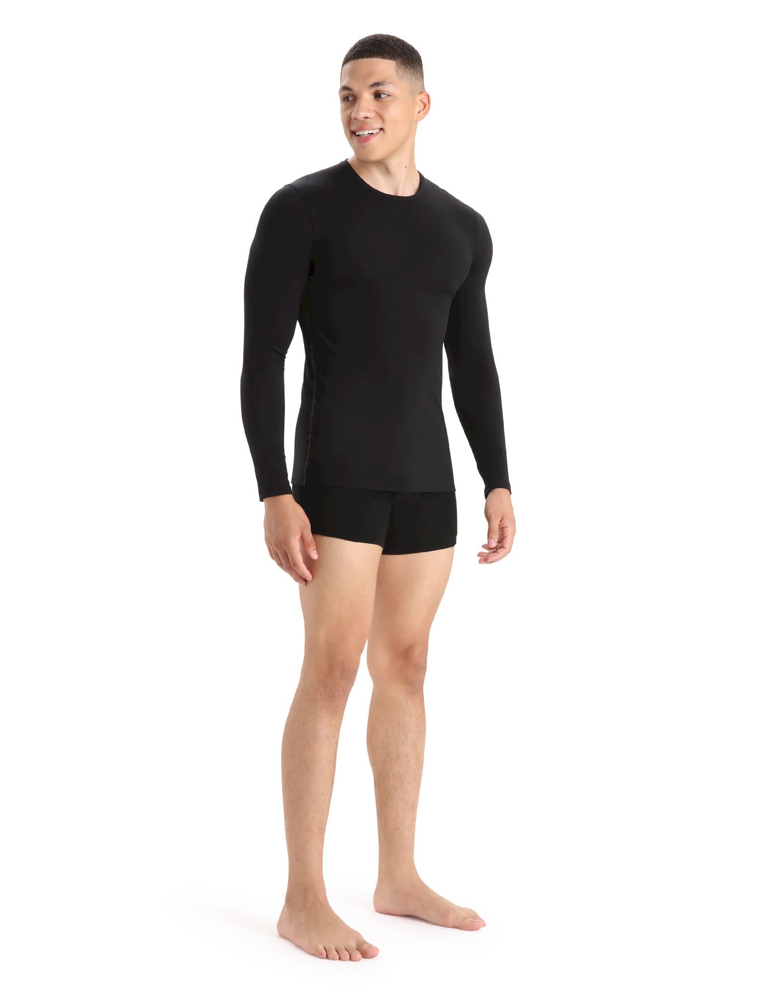 icebreaker Anatomica LS Crewe - Maglia in lana merino - Uomo | Hardloop
