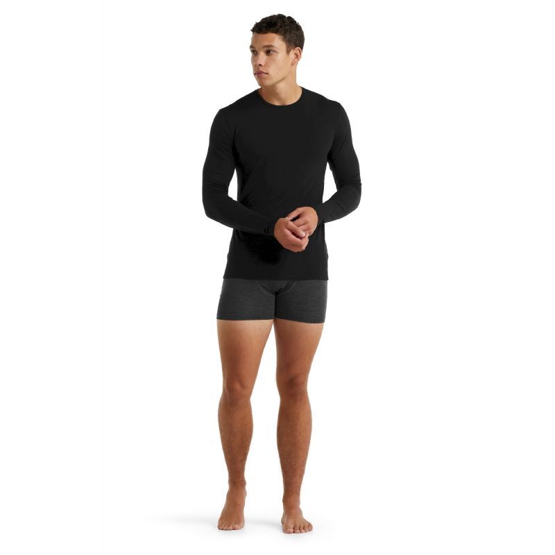 icebreaker Anatomica LS Crewe - Maillot thermique laine mérinos homme | Hardloop