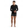 icebreaker Anatomica LS Crewe - Maillot thermique laine mérinos homme | Hardloop