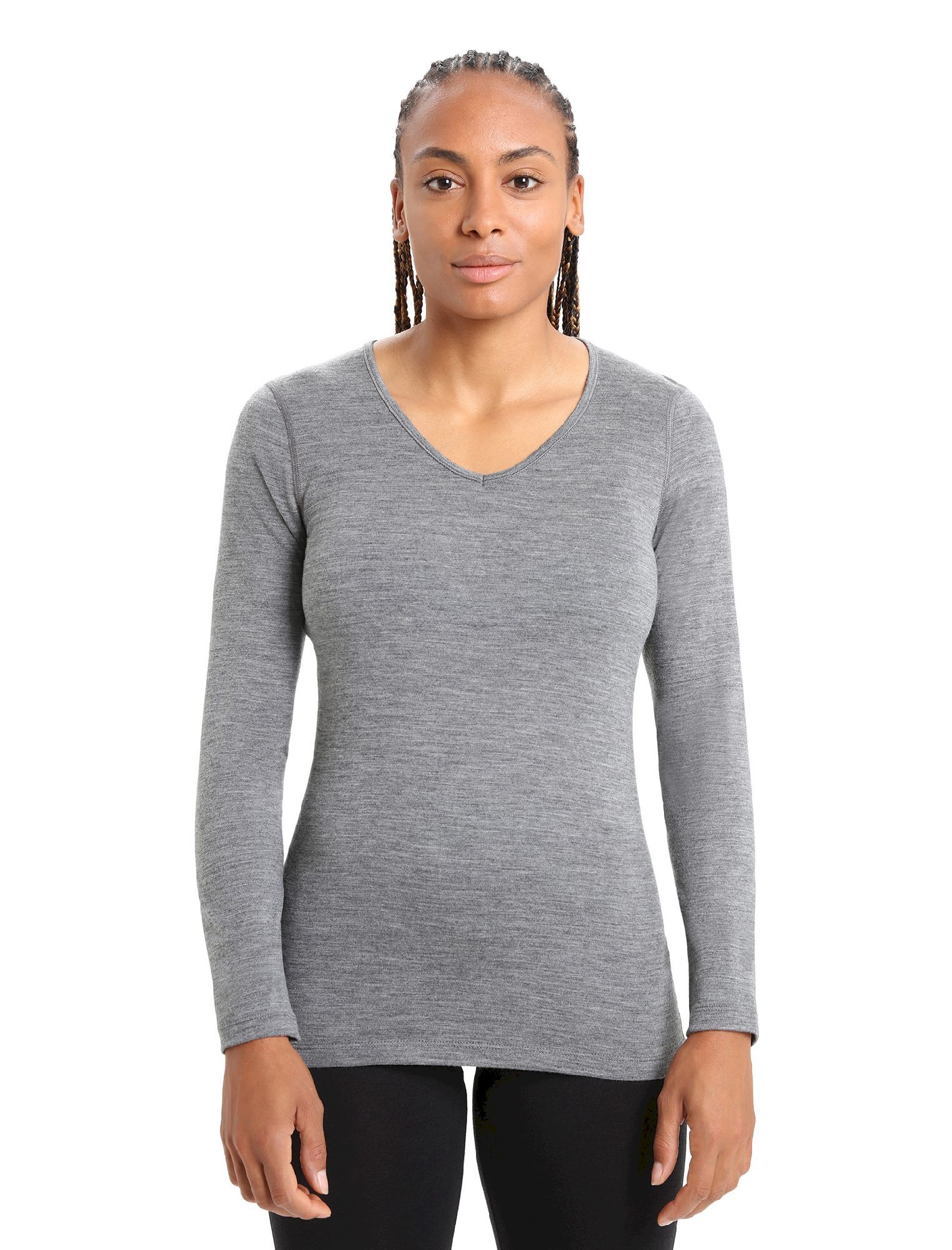 icebreaker 200 Oasis LS V - Maglia in lana merino - Donna | Hardloop