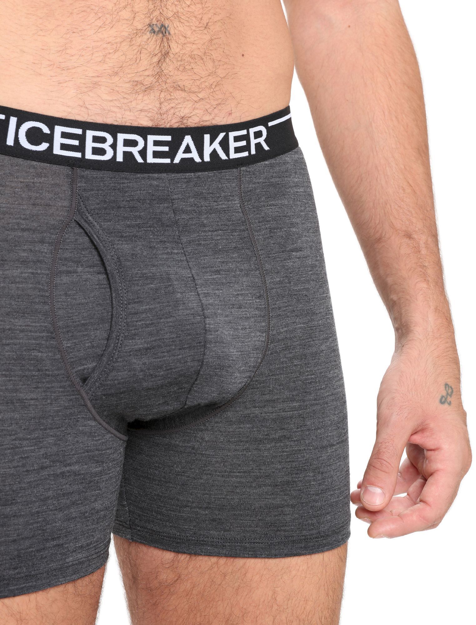 icebreaker Anatomica Boxers With Fly - Bokserka wełna merynosów | Hardloop