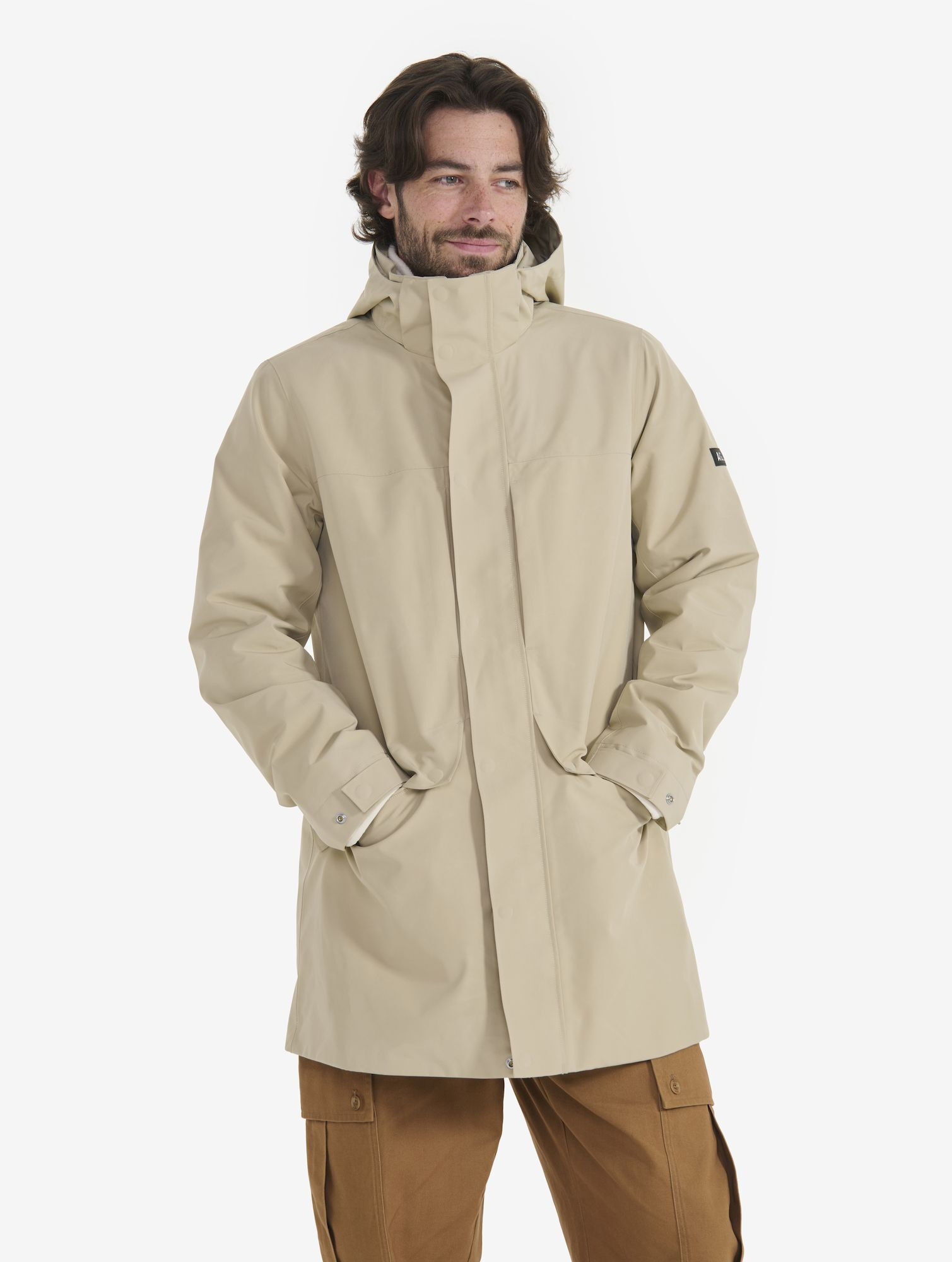 Aigle Parka Longue Gore-Tex 2 Couches Capuche - Parka homme | Hardloop
