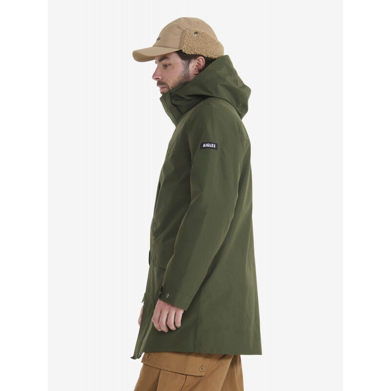 Aigle Parka Longue Gore-Tex 2 Couches Capuche - Parka homme | Hardloop