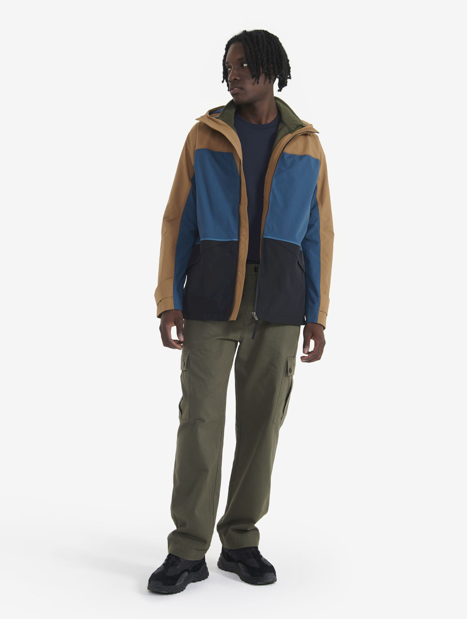 Aigle Veste Courte MTD 2 Couches Capuche - Kurtka przeciwdeszczowa meska | Hardloop
