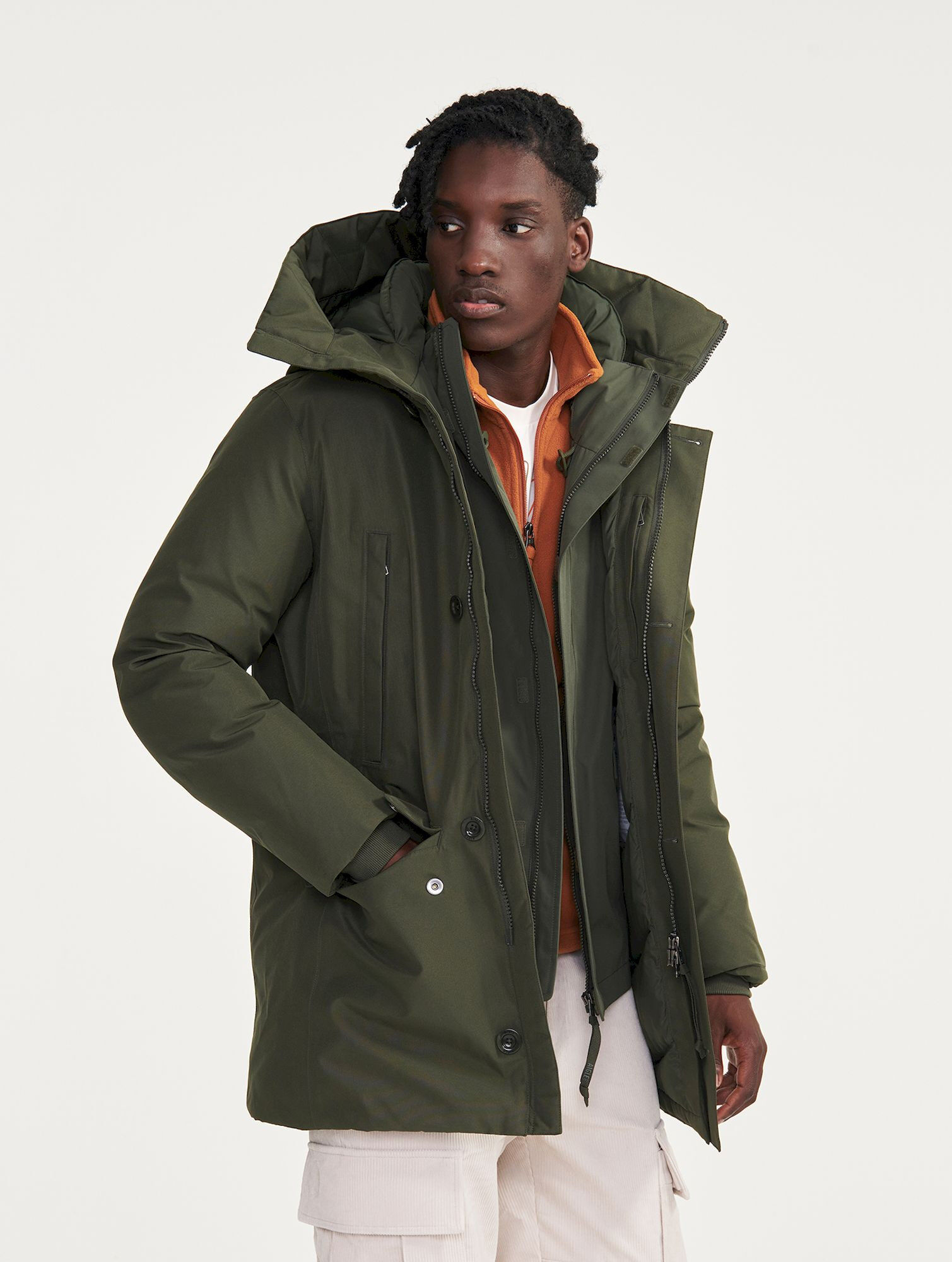 Aigle Parka Longue Duvet Gore-Tex 2L Capuche - Pánská zimní bunda | Hardloop