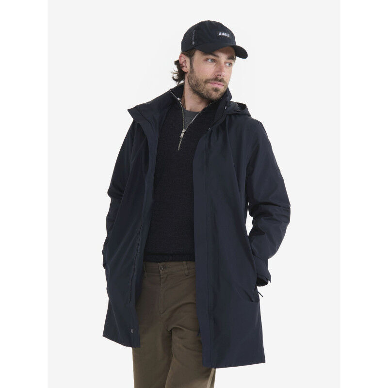 Parka Longue Gore-Tex 2 Couches Capuche Retractable - Parka homem