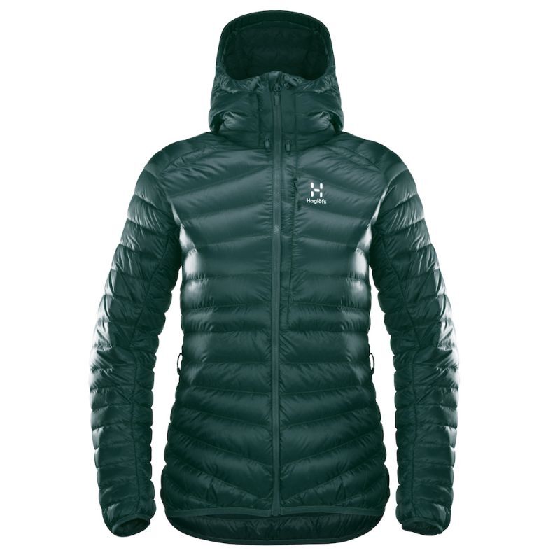 Haglöfs Essens Down Hood - Casaco penas mulher | Hardloop