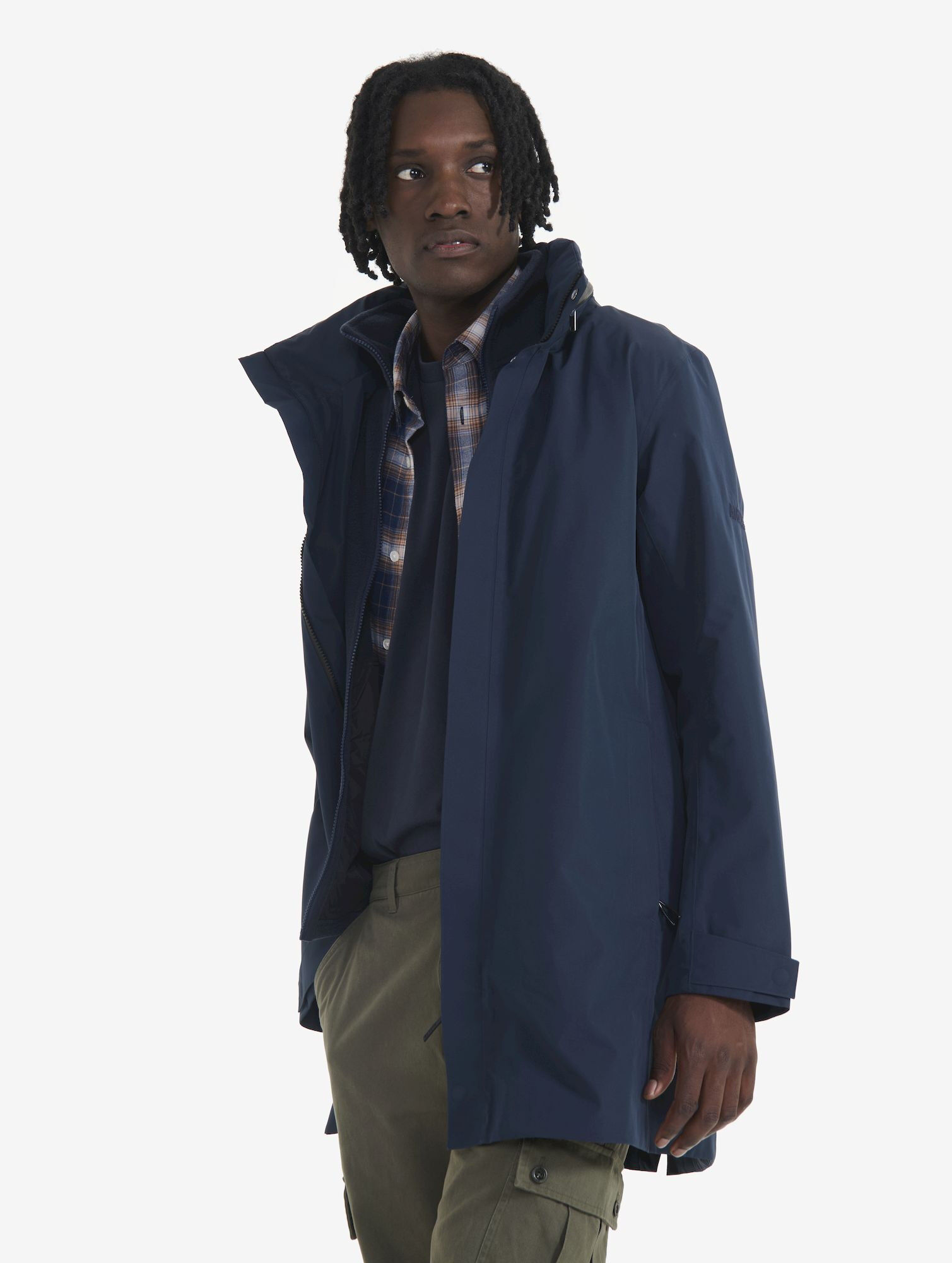 Aigle Parka Longue Gore-Tex 2 Couches Capuche Retractable - Kurtka zimowa meska | Hardloop