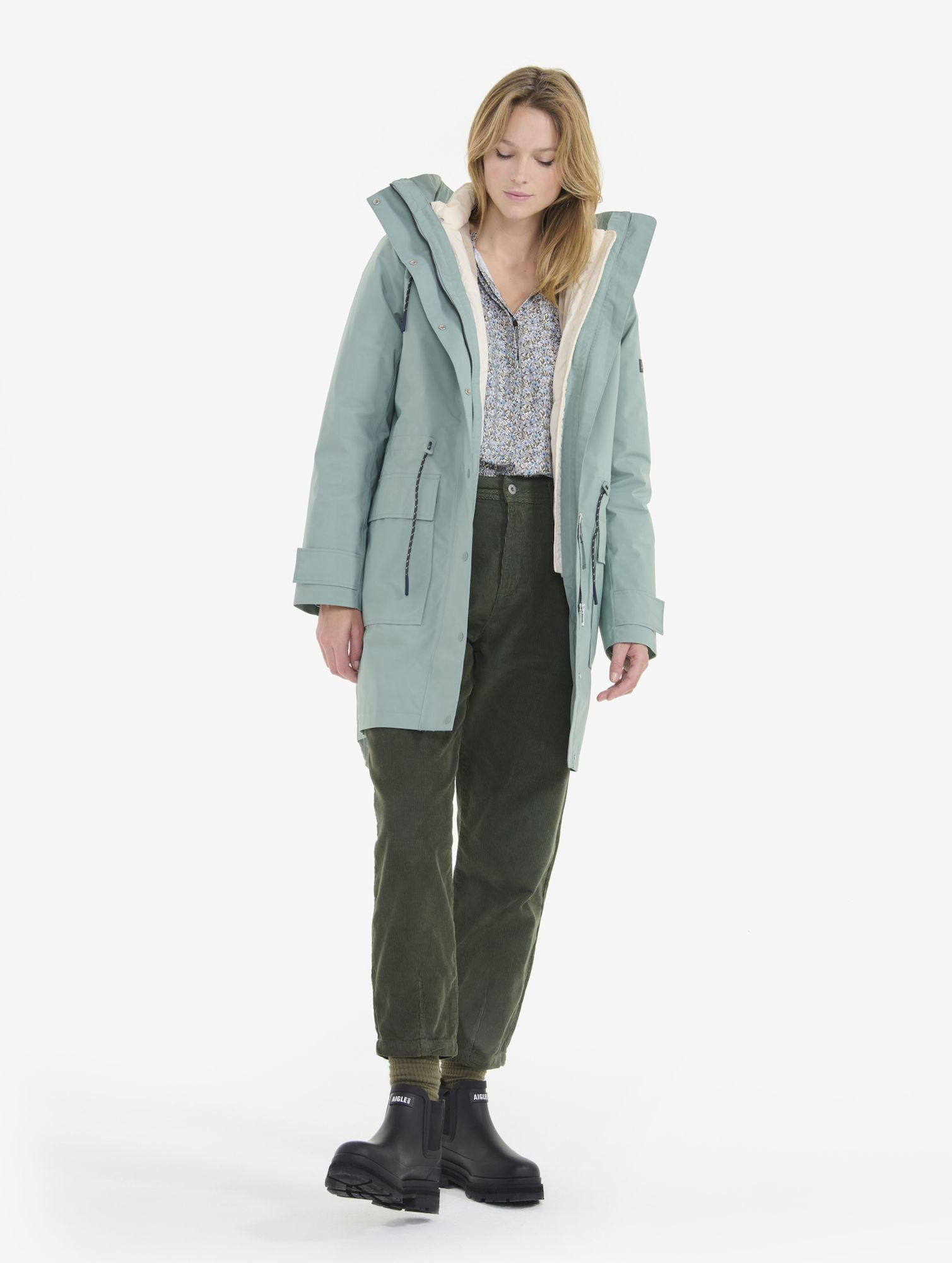 Aigle Parka Fishtail Gore-Tex T-Kit - Parka - Donna | Hardloop