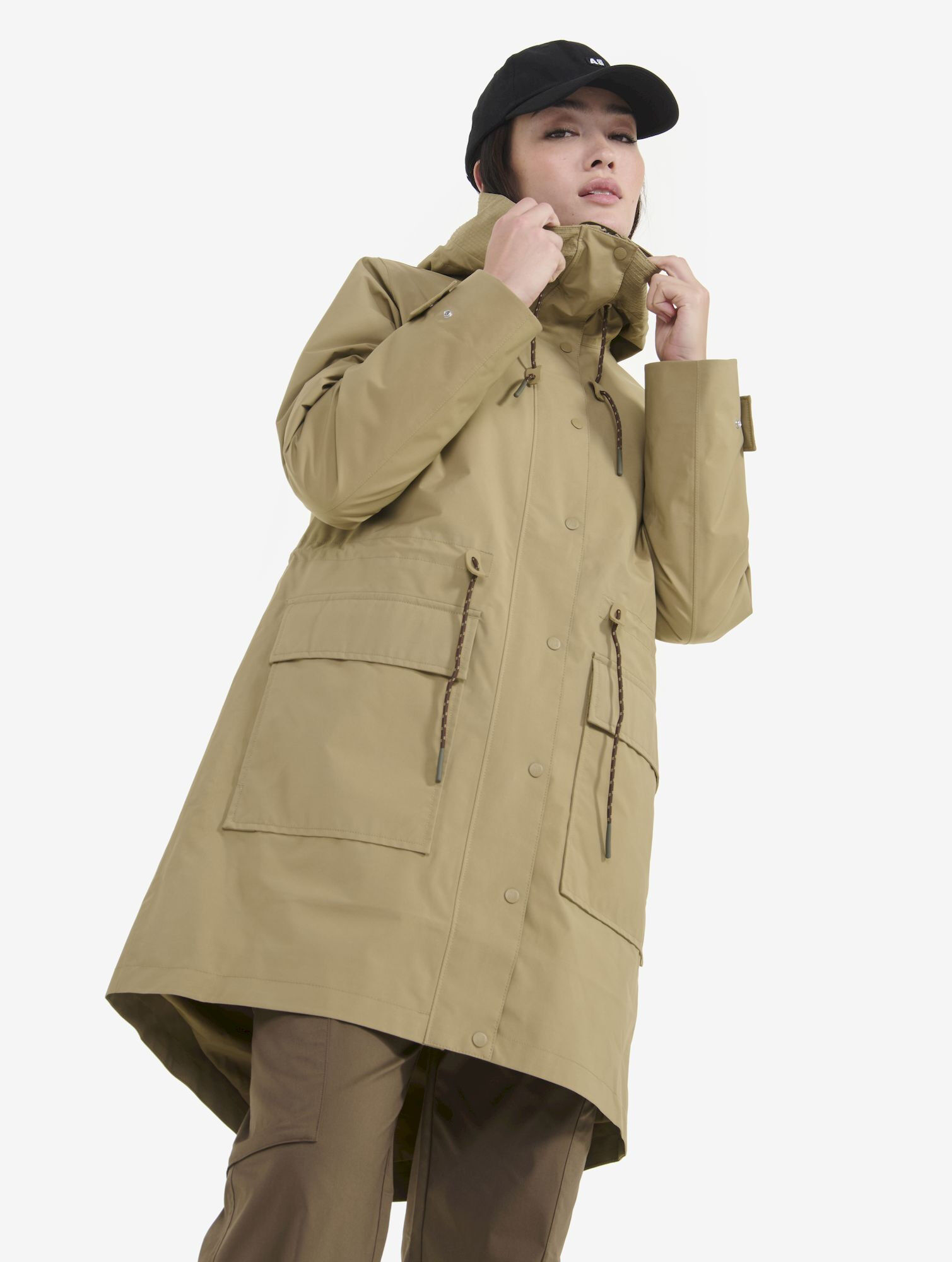 Aigle Parka Fishtail Gore-Tex T-Kit - Parka - Dam | Hardloop