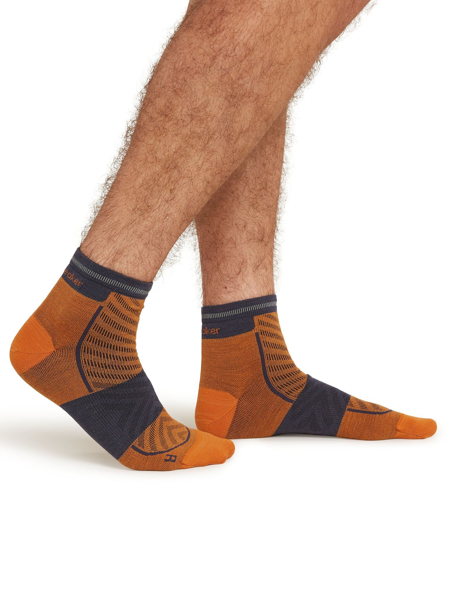 Icebreaker Run+ Ultralight Mini - Merino socks - Men's I Hardloop