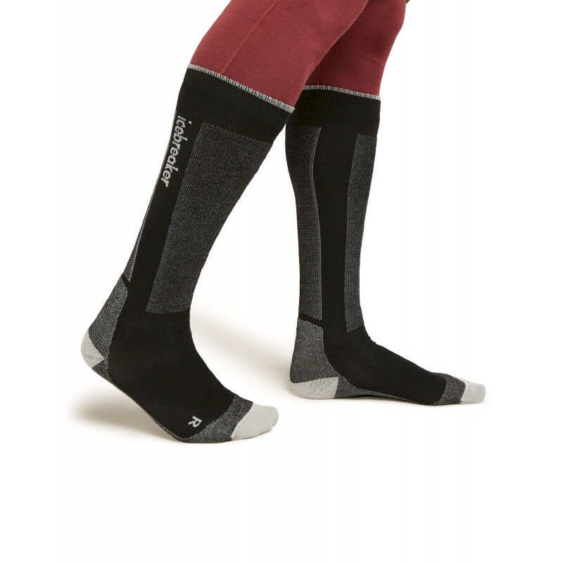 icebreaker Ski+ Light OTC - Meias de lã merino homem | Hardloop