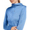 icebreaker 200 RealFleece Descender LS Zip Hoodie - Polar z wełny Merino® damski | Hardloop