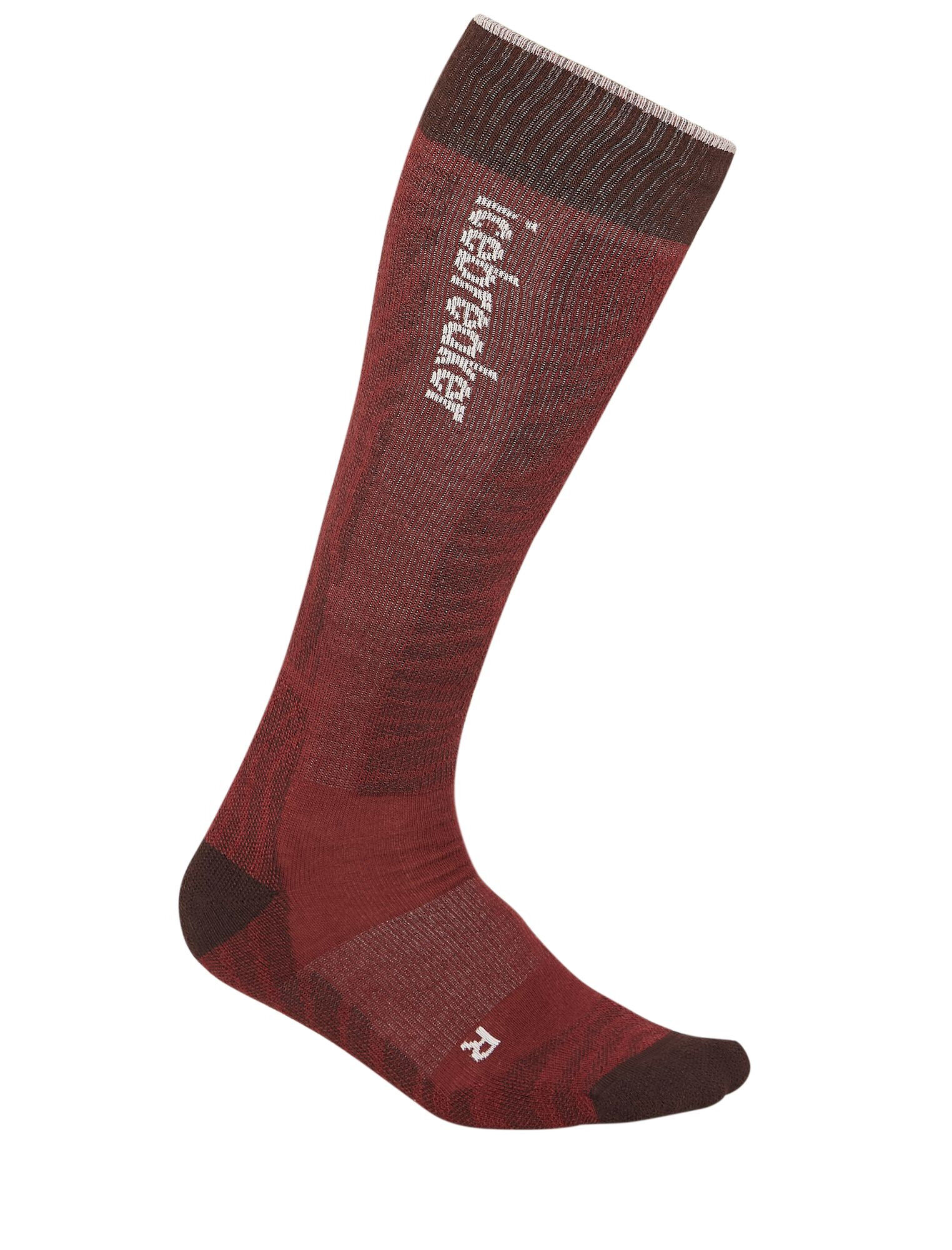 icebreaker Ski+ Light OTC Mountain Contour - Chaussettes en laine mérinos homme | Hardloop