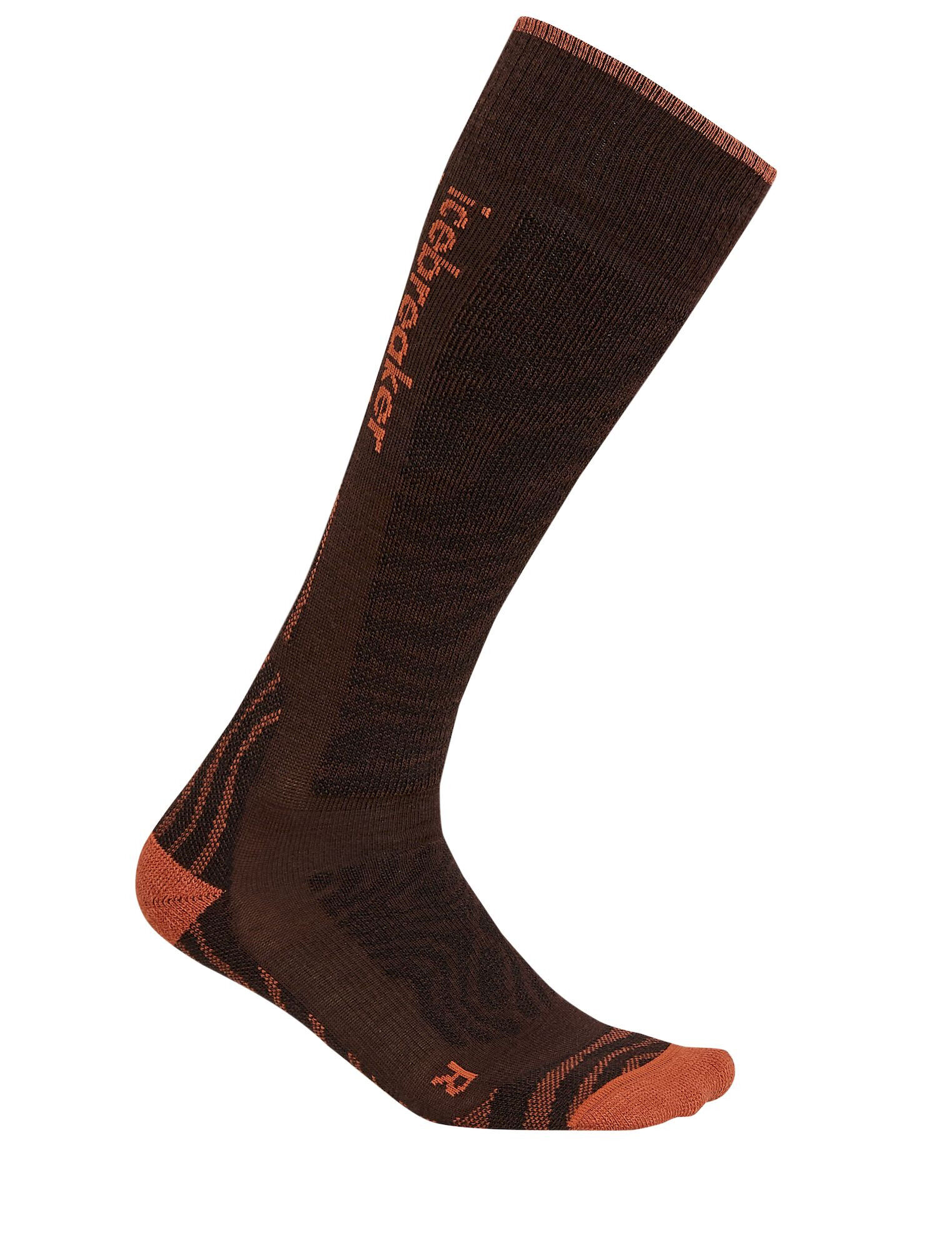 icebreaker Ski+ Medium OTC Mountain Contour - Calcetines de merino - Mujer | Hardloop