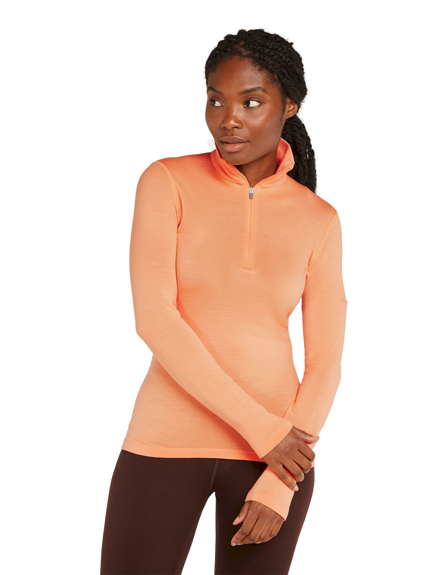 icebreaker 260 Tech LS Half Zip - Jersey de lana merino - Mujer | Hardloop