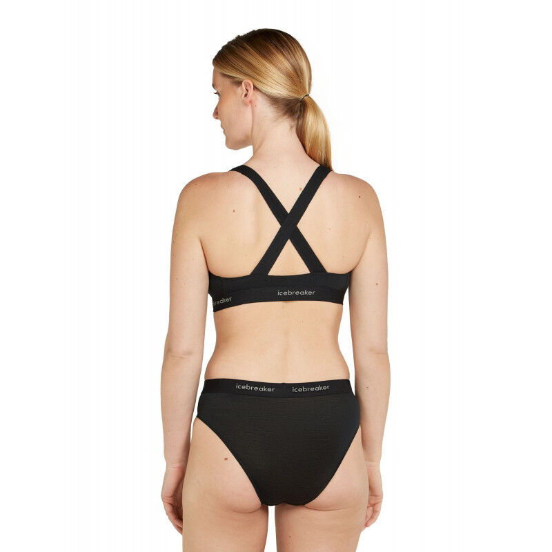 icebreaker 125 Cool-Lite Sprite Racerback Bra - Merinoull sport-BH | Hardloop