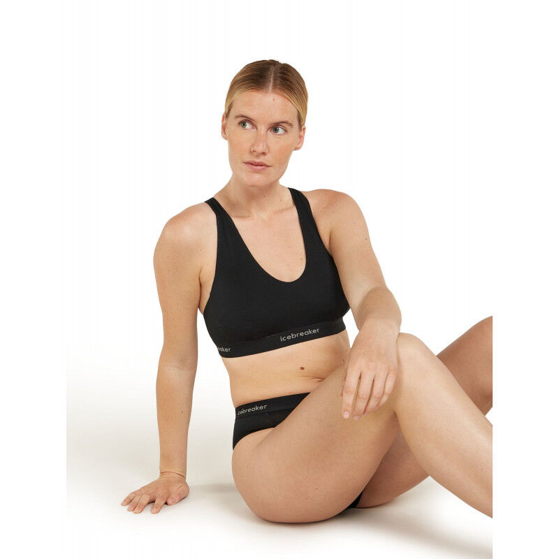 icebreaker 125 Cool-Lite Sprite Racerback Bra - Merinoull sport-BH | Hardloop